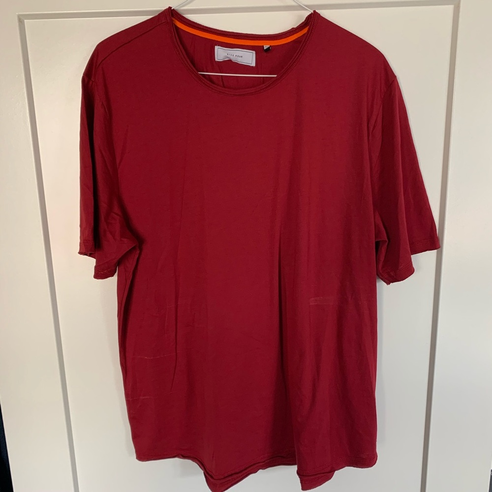 Rust red T-shirt 2XL
